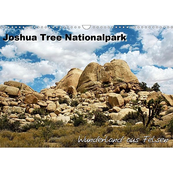 Joshua Tree Nationalpark - Wunderland aus Felsen (Wandkalender 2021 DIN A3 quer), Michael Mantke