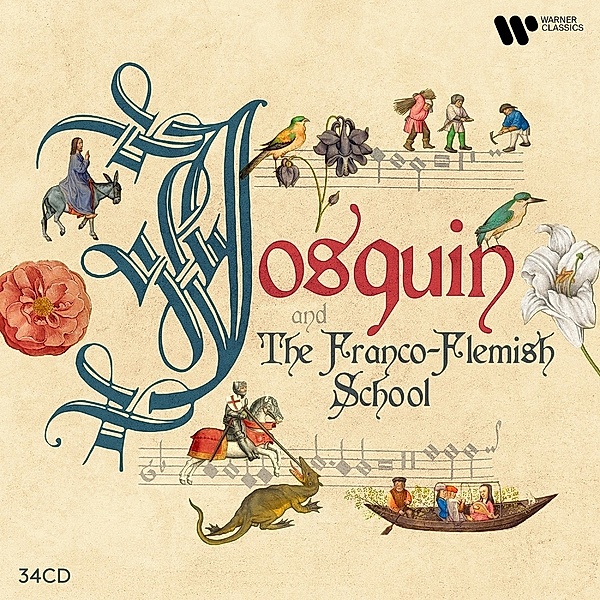 Josquin & The Franco-Flemish School, The Hilliard Ensemble, The King's Singers