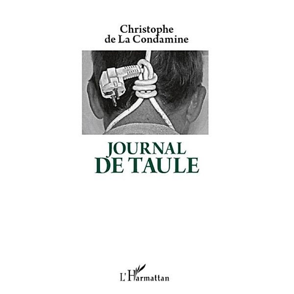 Journal de Taule, DeLaCondamine Christophe DeLaCondamine