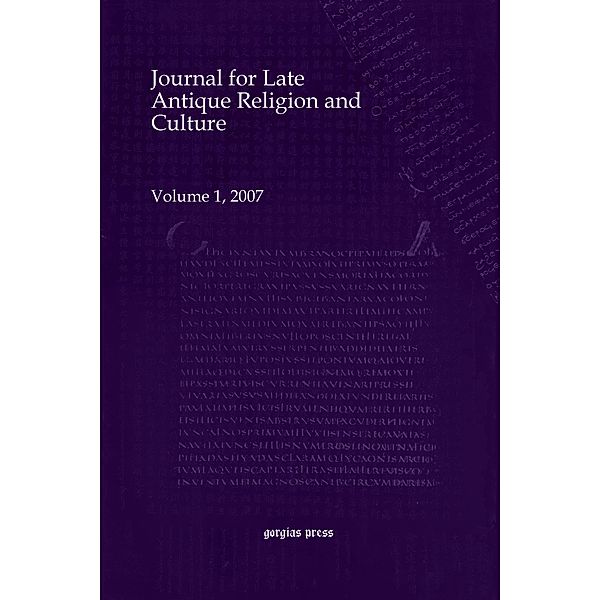 Journal for Late Antique Religion and Culture