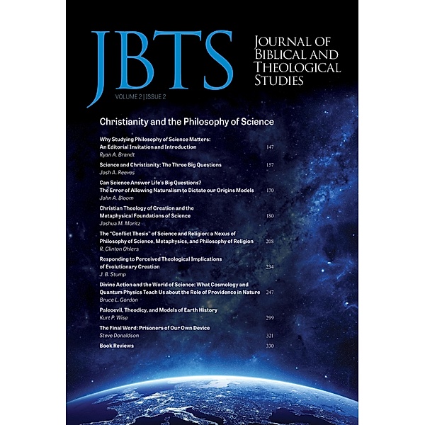 Journal of Biblical and Theological Studies, Issue 2.2 / Journal of Biblical and Theological Studies Bd.2.2