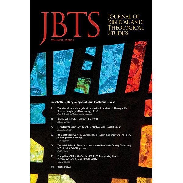 Journal of Biblical and Theological Studies, Issue 8.1 / Journal of Biblical and Theological Studies