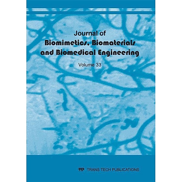 Journal of Biomimetics, Biomaterials and Biomedical Engineering Vol. 33