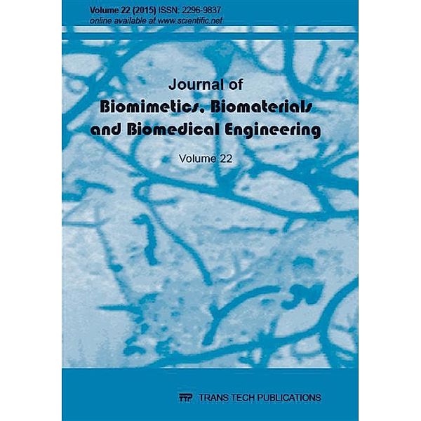 Journal of Biomimetics, Biomaterials and Biomedical Engineering Vol. 22