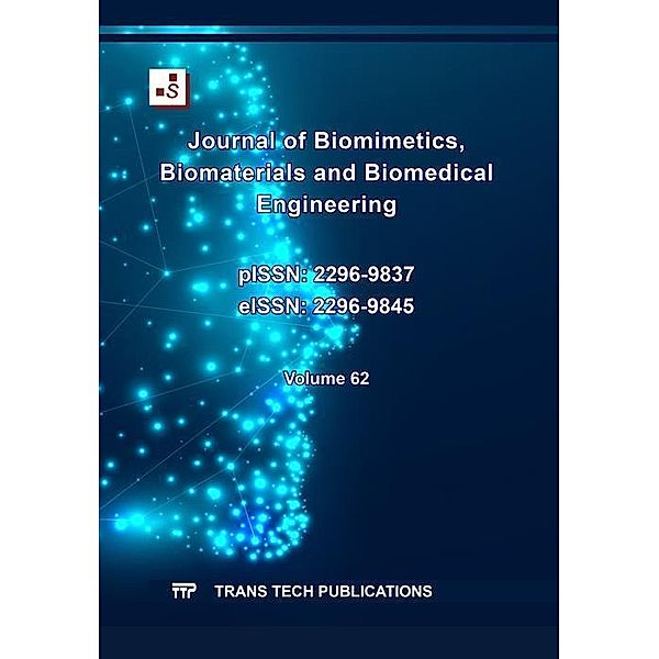 Journal of Biomimetics, Biomaterials and Biomedical Engineering Vol. 62