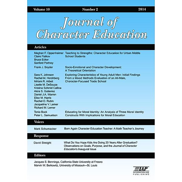 Journal of Character Education