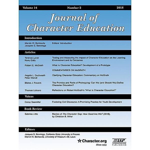 Journal of Character Education