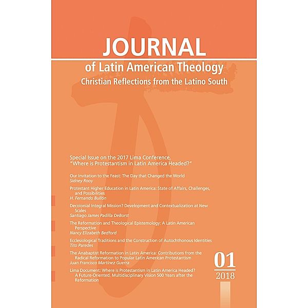 Journal of Latin American Theology, Volume 13, Number 1 / Journal of Latin American Theology Bd.13.1
