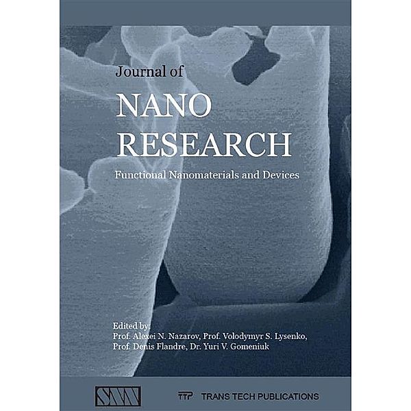 Journal of Nano Research Vol. 39