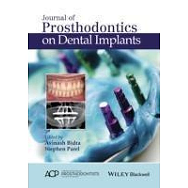 Journal of Prosthodontics on Dental Implants, Stephen M. Parel