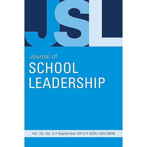 Journal of School Leadership: JSL Vol 23-N5