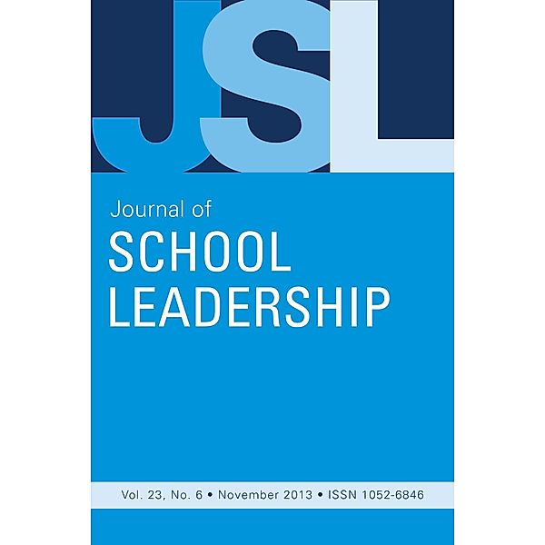 Journal of School Leadership: JSL Vol 23-N6