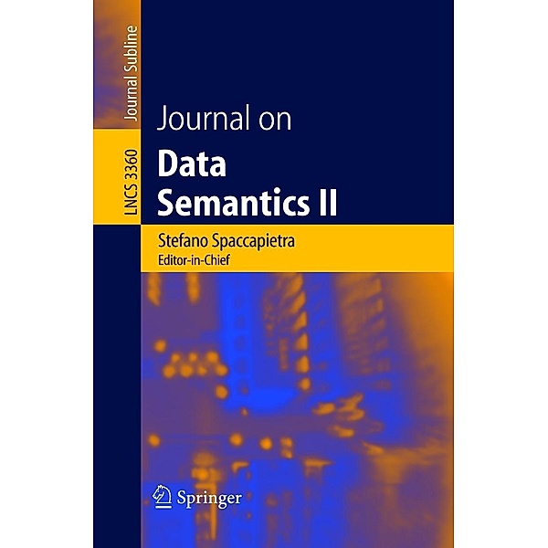Journal on Data Semantics II / Lecture Notes in Computer Science Bd.3360
