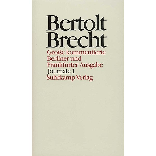 Journale.Tl.1, Bertolt Brecht