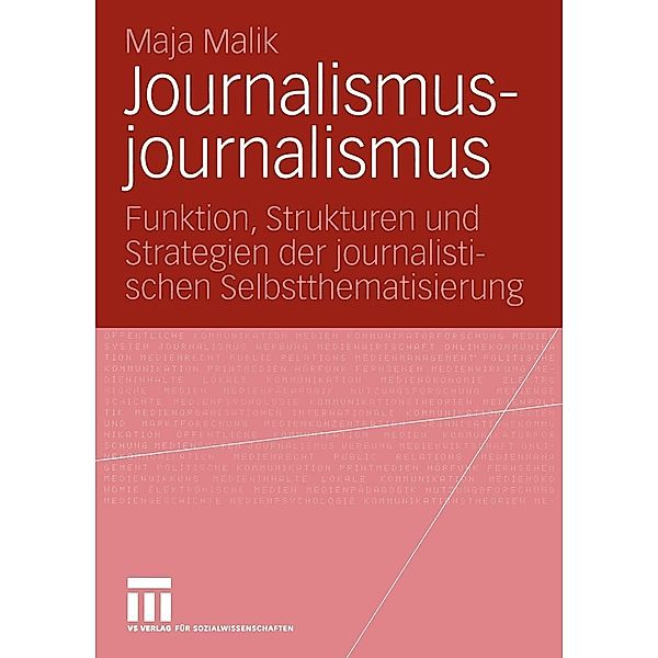 Journalismusjournalismus, Maja Malik