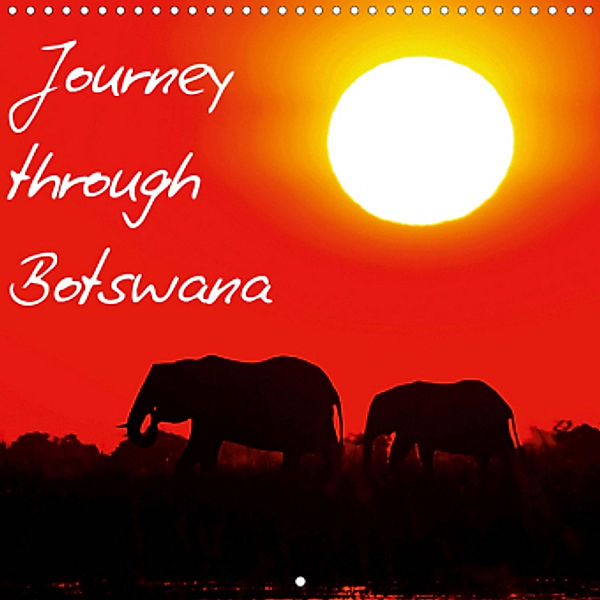 Journey through Botswana (Wall Calendar 2021 300 × 300 mm Square), Wibke Woyke