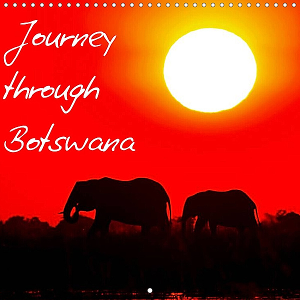 Journey through Botswana (Wall Calendar 2023 300 × 300 mm Square), Wibke Woyke