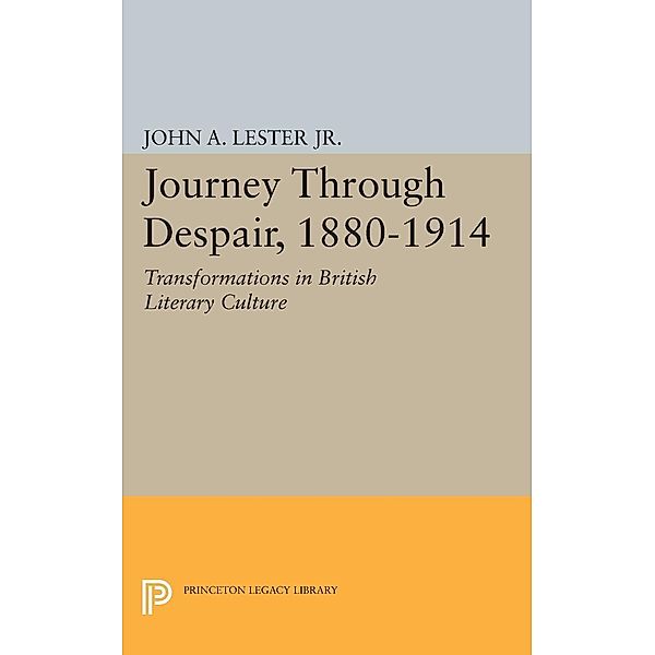 Journey Through Despair, 1880-1914 / Princeton Legacy Library Bd.2245, John Ashby Lester