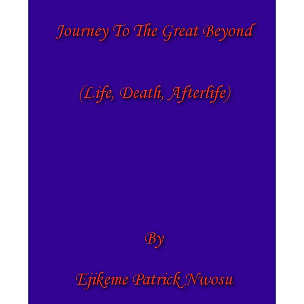 Journey To The Great Beyond, Ejikeme Nwosu