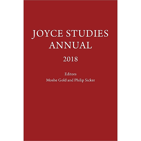 Joyce Studies Annual 2018