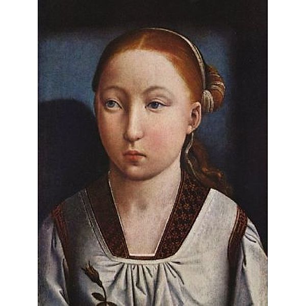 Juan de Flandes - Porträt eines jungen Mädchens (Johanna die Wahnsinnige?) - 100 Teile (Puzzle)