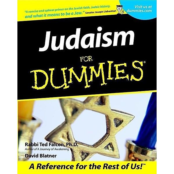 Judaism For Dummies, Rabbi Ted Falcon, David Blatner