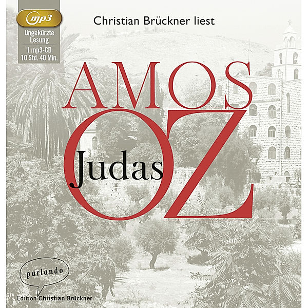 Judas,1 Audio-CD, 1 MP3, Amos Oz