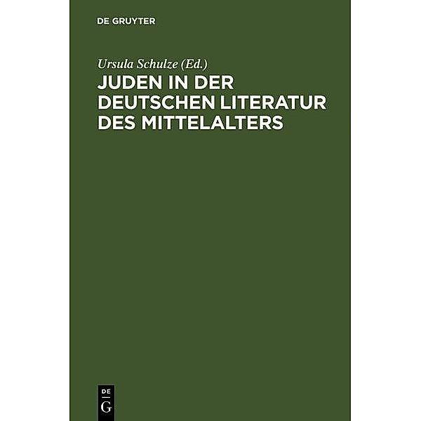 Juden in der deutschen Literatur des Mittelalters