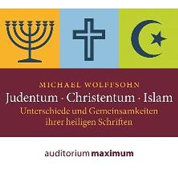 Judentum - Christentum - Islam, 1 Audio-CD, Michael Wolffsohn