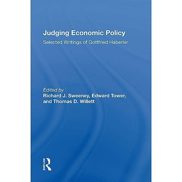 Judging Economic Policy, Richard J Sweeney