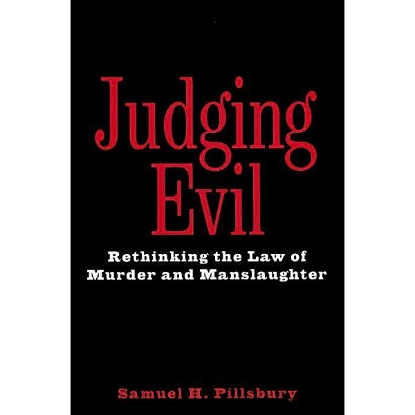 Judging Evil, Samuel H. Pillsbury