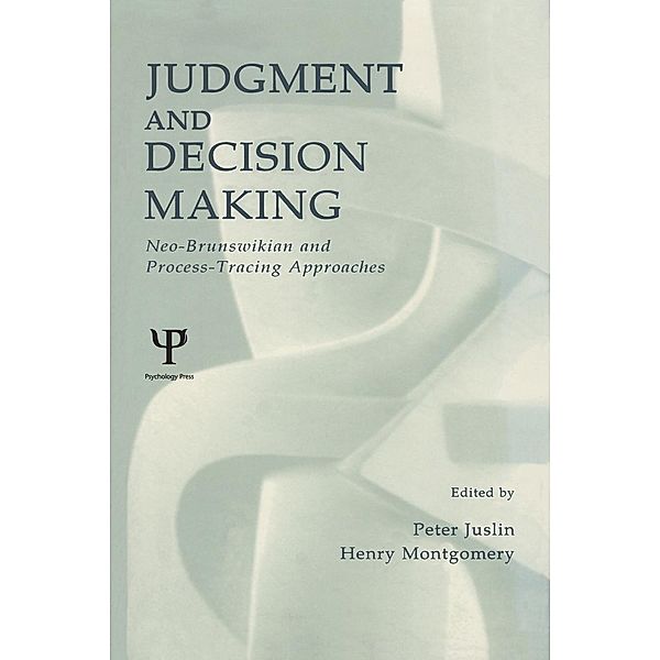 Judgment and Decision Making