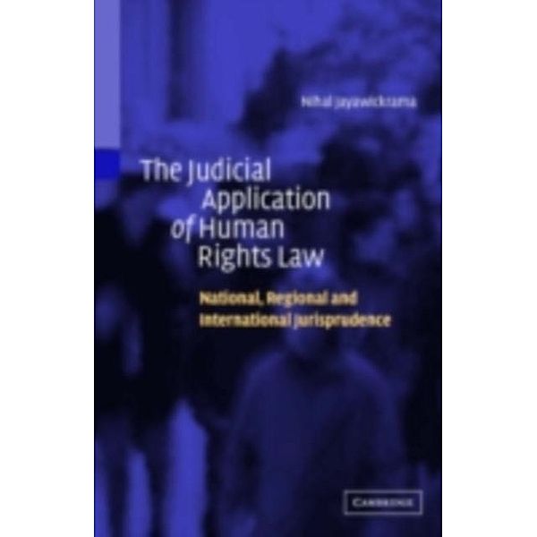 Judicial Application of Human Rights Law, Nihal Jayawickrama