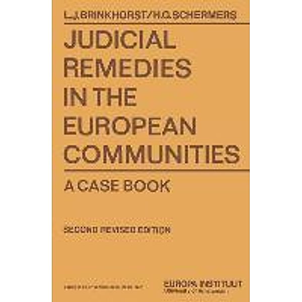 Judicial Remedies in the European Communities, Henry Schermers
