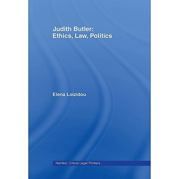 Judith Butler: Ethics, Law, Politics, Elena Loizidou