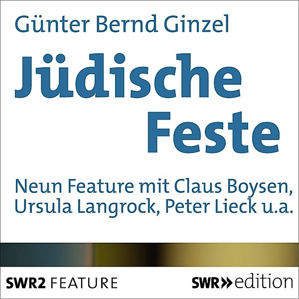 Jüdische Feste, Günther Bernd Ginzel