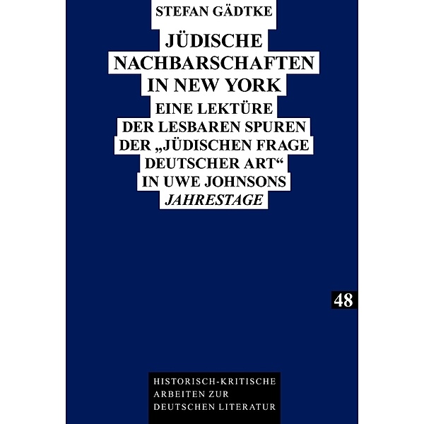 Jüdische Nachbarschaften in New York, Stefan Gädtke