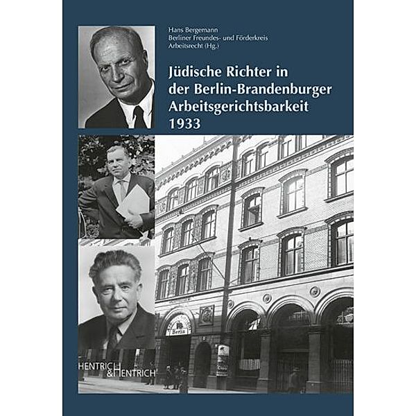 Jüdische Richter in der Berlin-Brandenburger Arbeitsgerichtsbarkeit 1933, Hans Bergemann