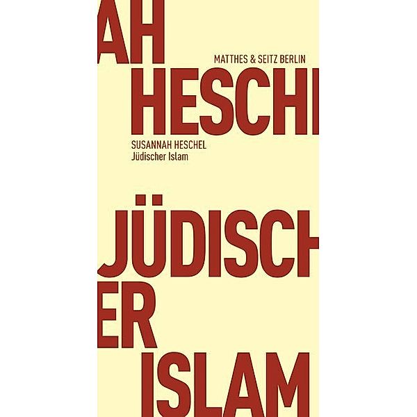 Jüdischer Islam, Susannah Heschel