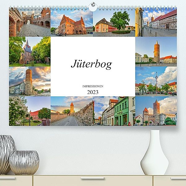 Jüterbog Impressionen (Premium, hochwertiger DIN A2 Wandkalender 2023, Kunstdruck in Hochglanz), Dirk Meutzner