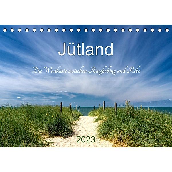 Jütland. Die Westküste zwischen Ringkøbing und Ribe (Tischkalender 2023 DIN A5 quer), Klaus Kolfenbach