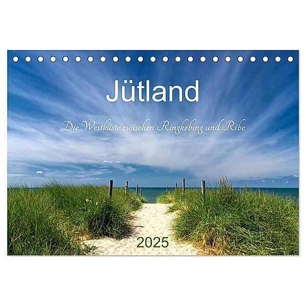 Jütland. Die Westküste zwischen Ringkøbing und Ribe (Tischkalender 2025 DIN A5 quer), CALVENDO Monatskalender, Calvendo, Klaus Kolfenbach