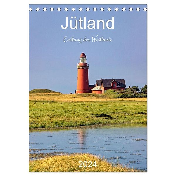 Jütland. Entlang der Westküste (Tischkalender 2024 DIN A5 hoch), CALVENDO Monatskalender, Klaus Kolfenbach
