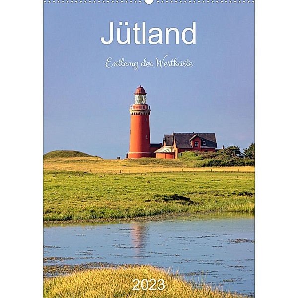 Jütland. Entlang der Westküste (Wandkalender 2023 DIN A2 hoch), Klaus Kolfenbach