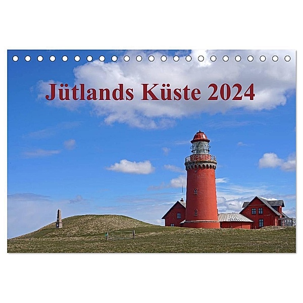 Jütlands Küste 2024 (Tischkalender 2024 DIN A5 quer), CALVENDO Monatskalender, Beate Bussenius