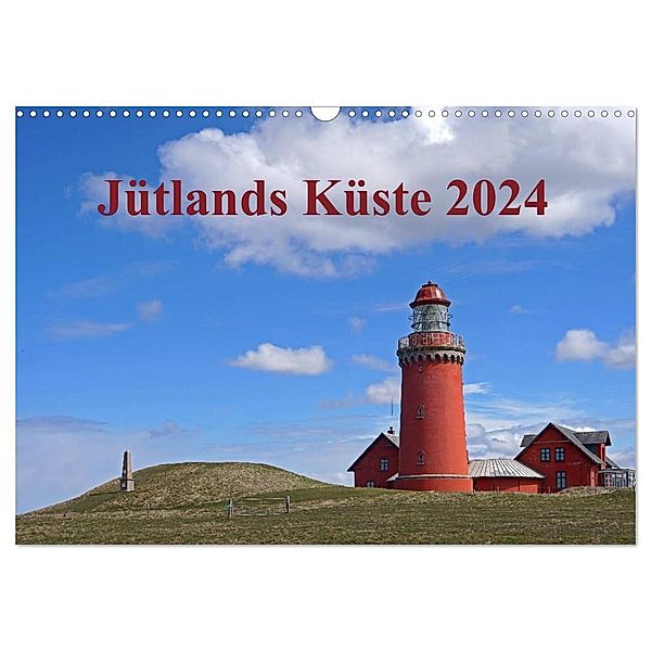 Jütlands Küste 2024 (Wandkalender 2024 DIN A3 quer), CALVENDO Monatskalender, Beate Bussenius