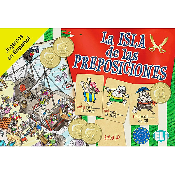 Klett Sprachen, Klett Sprachen GmbH Jugamos en Español - La isla de las preposiciones (Spiel)