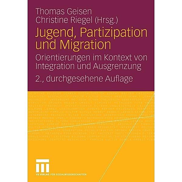 Jugend, Partizipation und Migration, Thomas Geisen, Christine Riegel