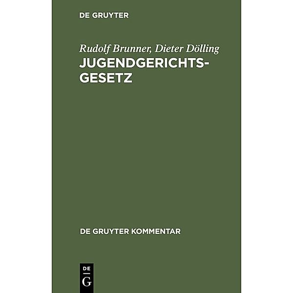 Jugendgerichtsgesetz, Rudolf Brunner, Dieter Dölling