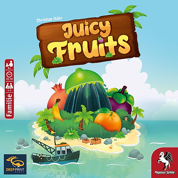 Pegasus Spiele, Deep Print Games Juicy Fruits (Spiel), Christian Stöhr